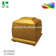 JS-URN961 newly designed wooden cremation urn